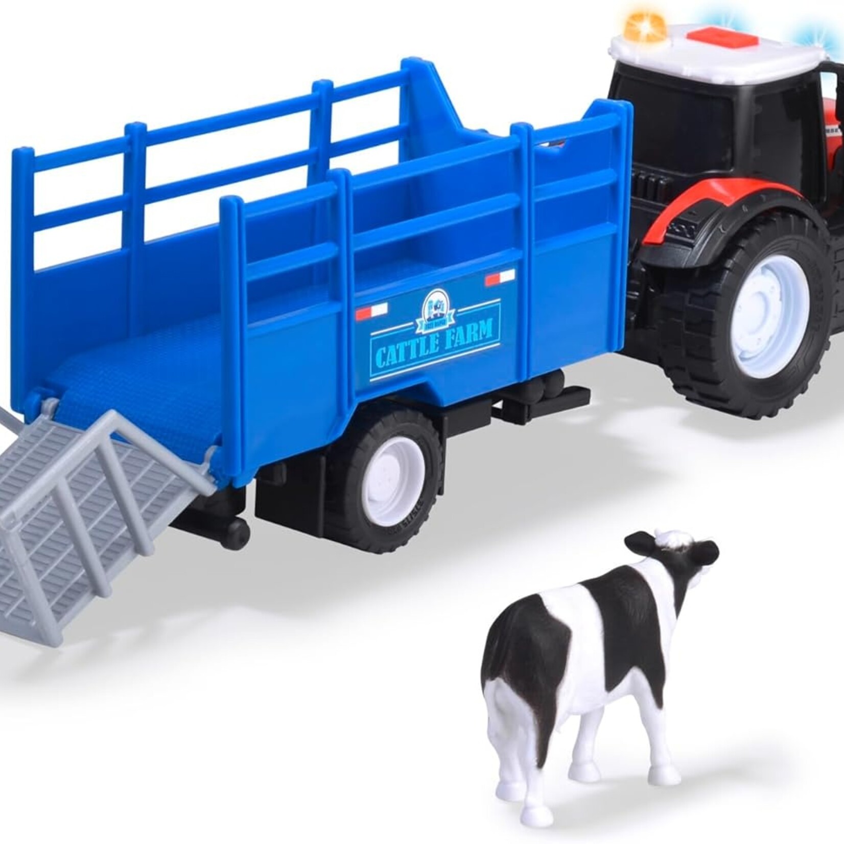 Dickie Toys Dickie Toys Massey Ferguson Animal Trailer