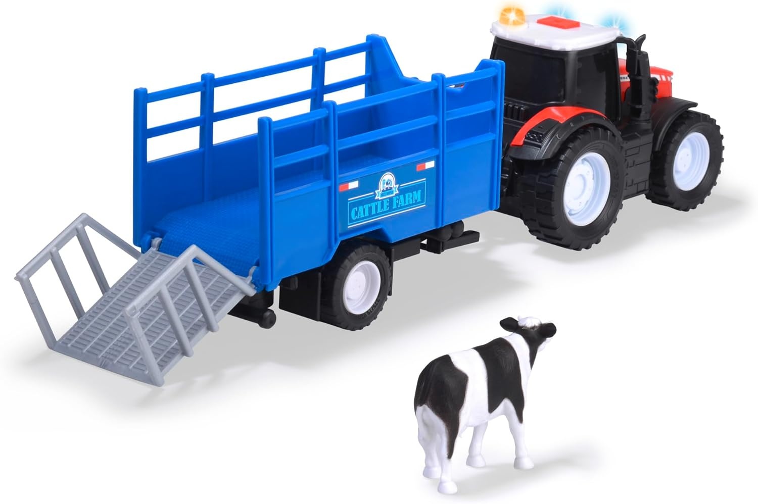 Dickie Toys Dickie Toys Massey Ferguson Animal Trailer
