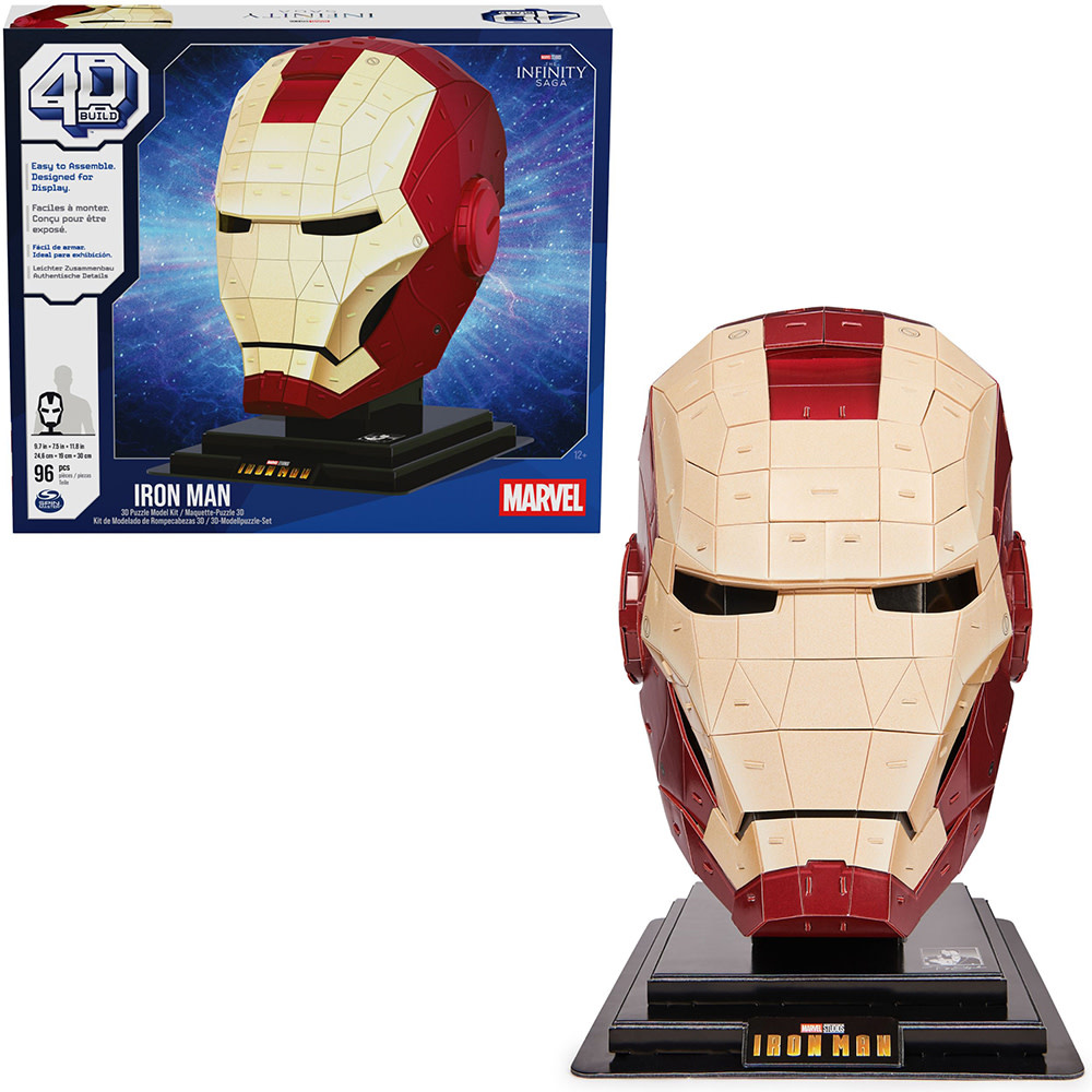 Spin Master *****4D Build Casque de Iron Man