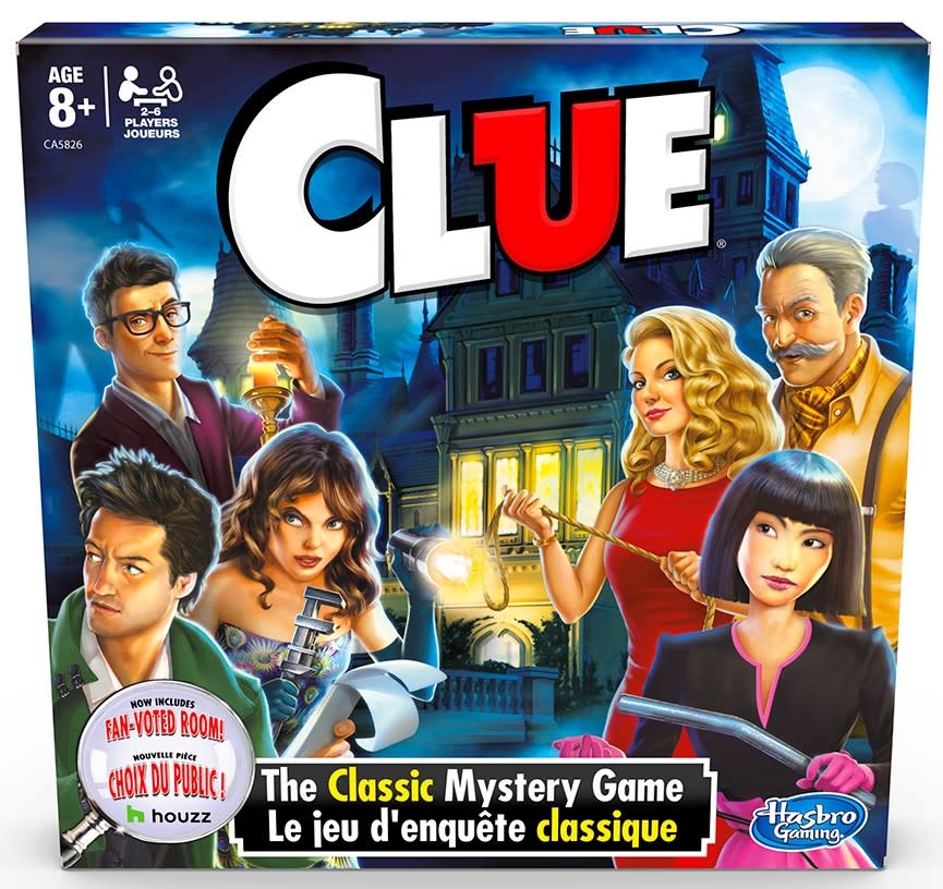 Hasbro Clue le jeu d'enquête classique