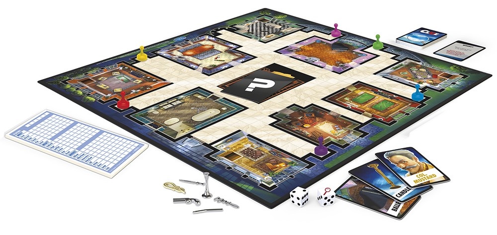 Hasbro Clue le jeu d'enquête classique