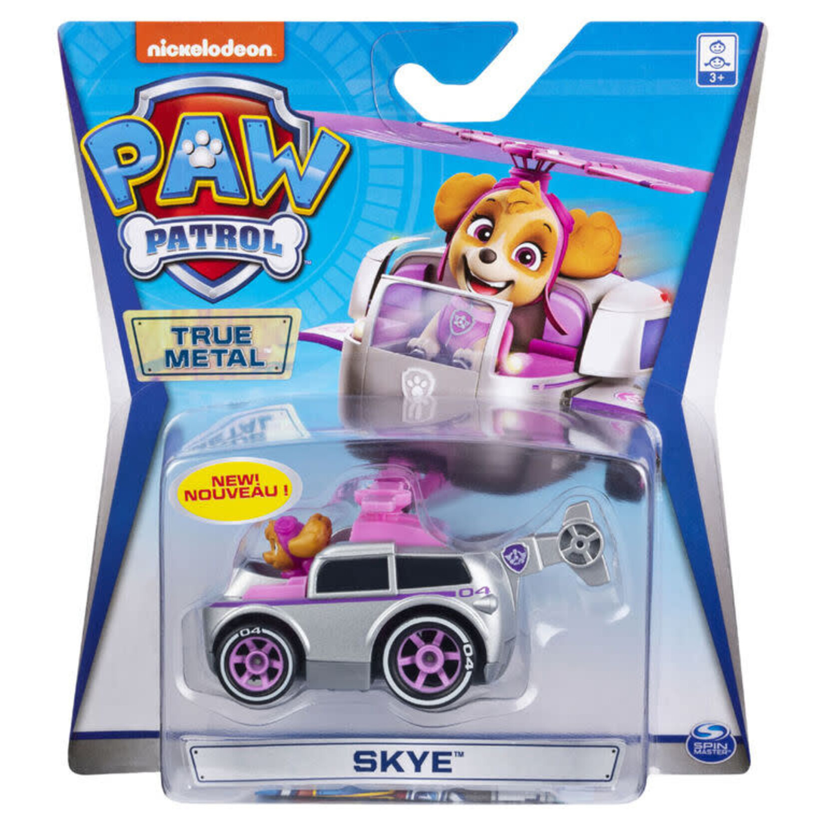 Spin Master Pat' Patrouille - Véhicule Die Cast 1:55 Skye
