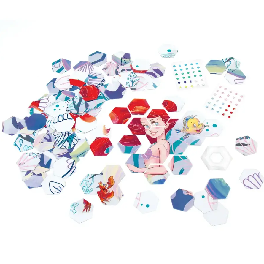 Make it real Disney The Little Mermaid Mosaïque d'Art de fenêtre