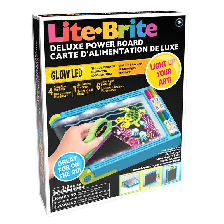 Hasbro Lite-Bright - Carte d'alimentation de luxe