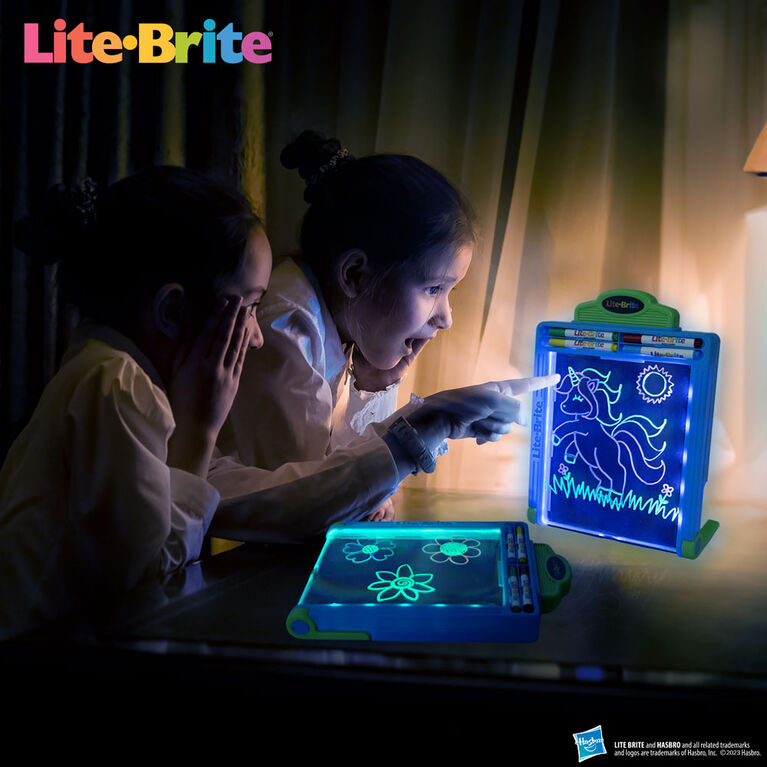 Hasbro Lite-Bright - Carte d'alimentation de luxe