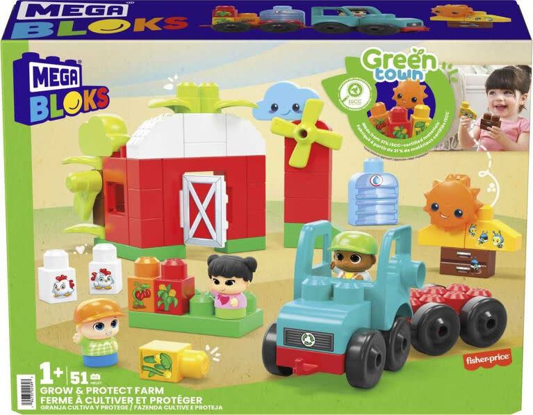 Mega Bloks Mega Bloks Green Town Fermne à cultiver et protéger