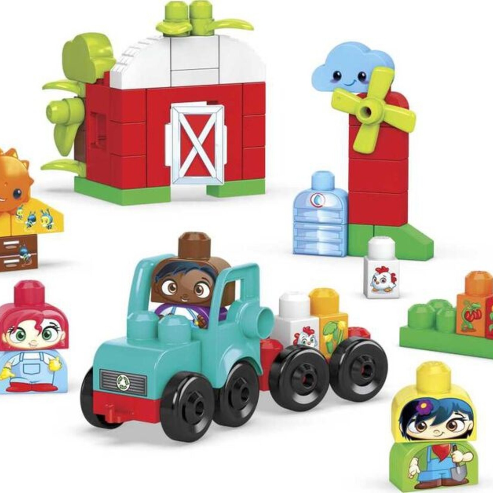 Mega Bloks Mega Bloks Green Town Fermne à cultiver et protéger