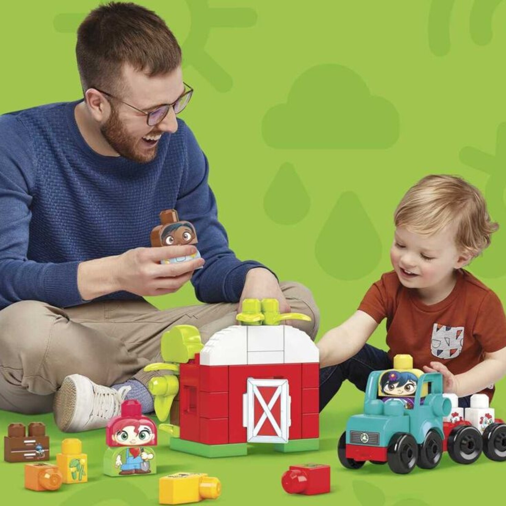 Mega Bloks Mega Bloks Green Town Fermne à cultiver et protéger