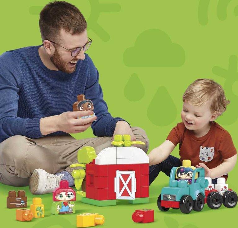 Mega Bloks Mega Bloks Green Town Fermne à cultiver et protéger