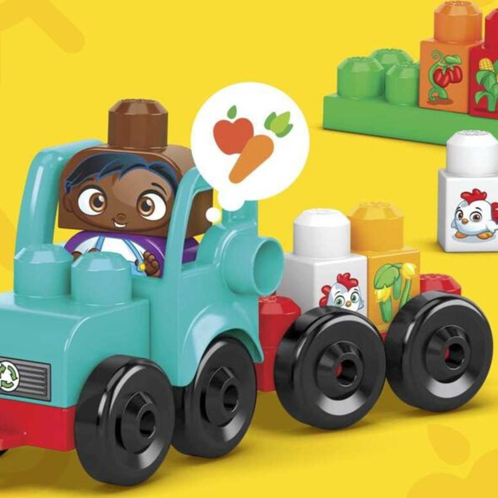 Mega Bloks Mega Bloks Green Town Fermne à cultiver et protéger