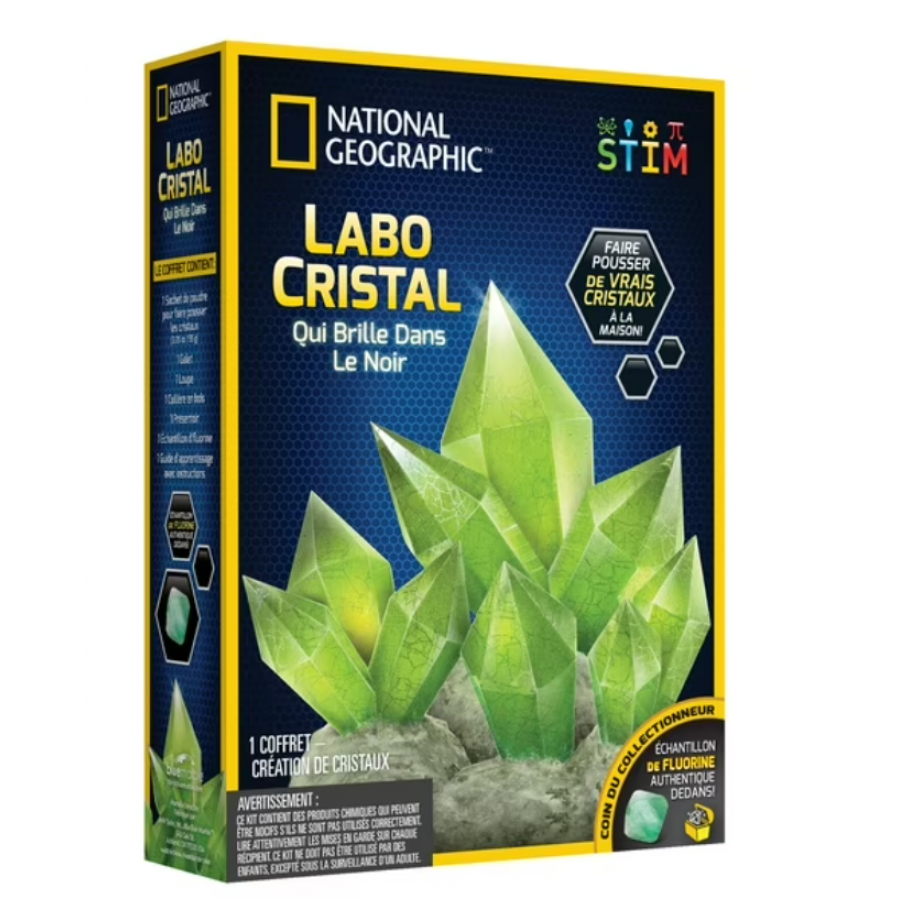 National Geographic National Geographic - Labo Cristal qui brille dans le noir
