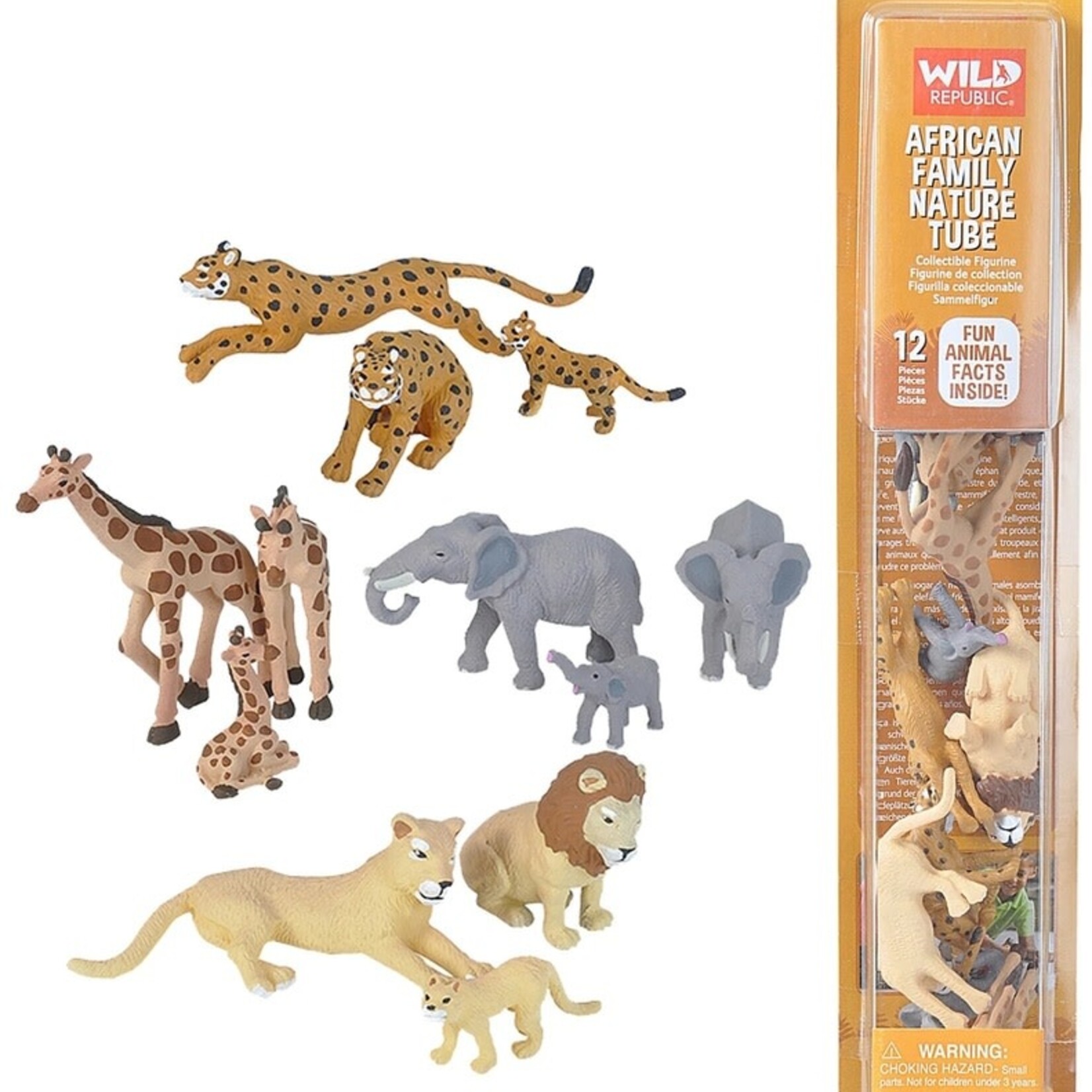 wild republic Nature Tube - Familles Africaines