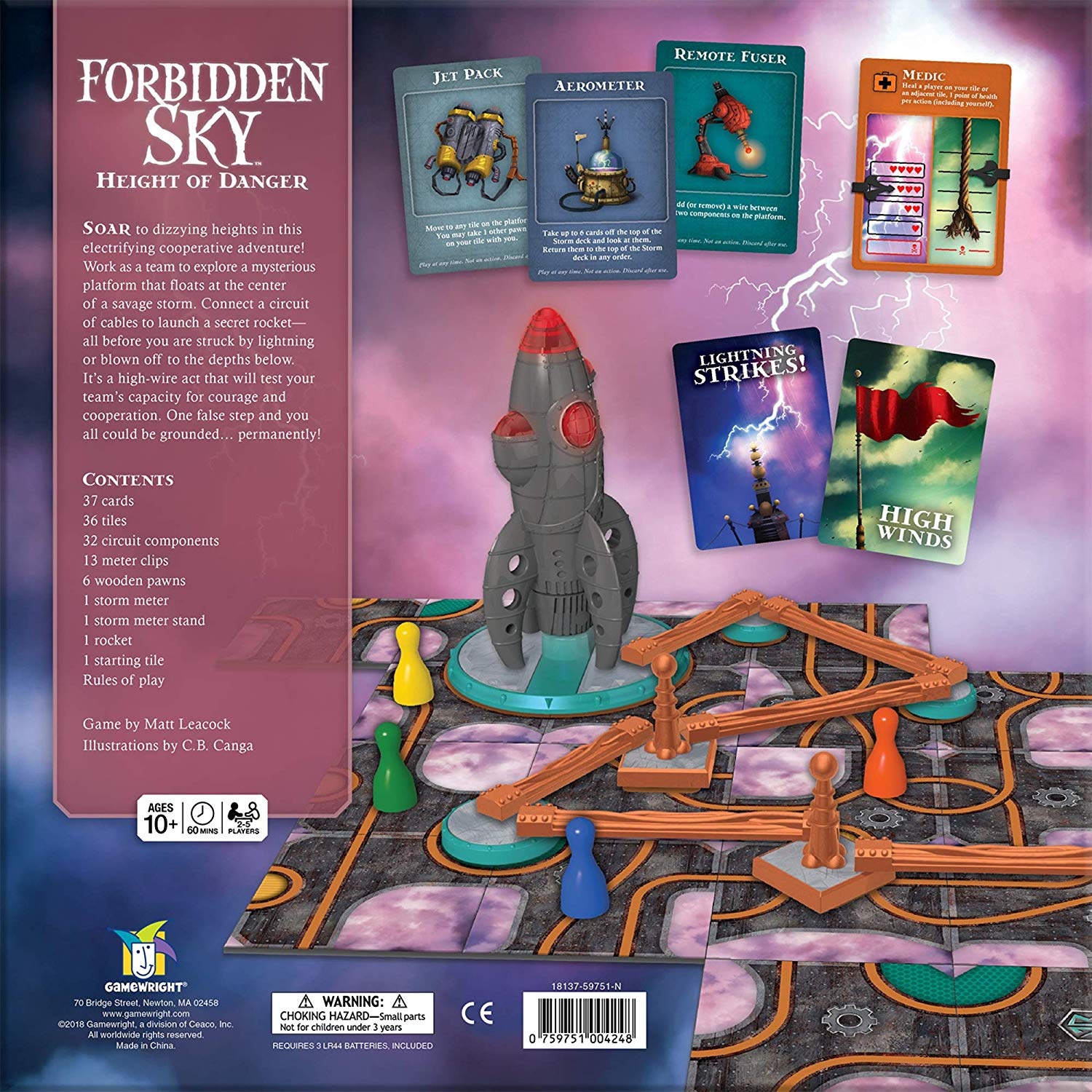 Gamewright Forbidden Sky- Height of danger