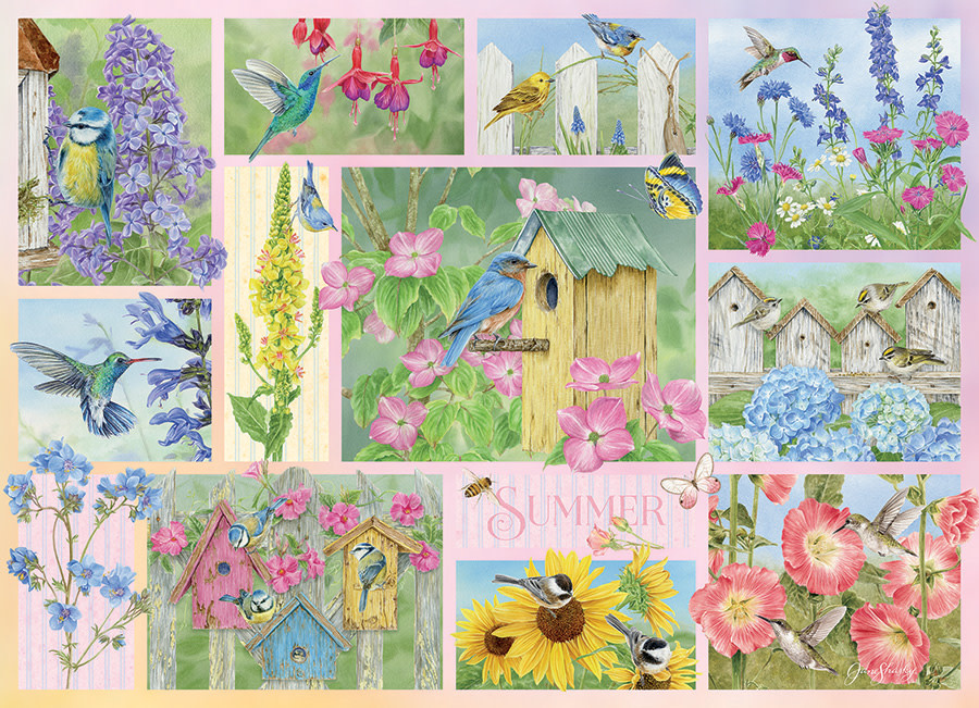 Cobble Hill Cobble Hill 500 - garden Birds in Summer