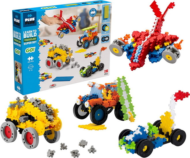 Plus Plus Plus Plus GO! ensemble de véhicules 800pcs
