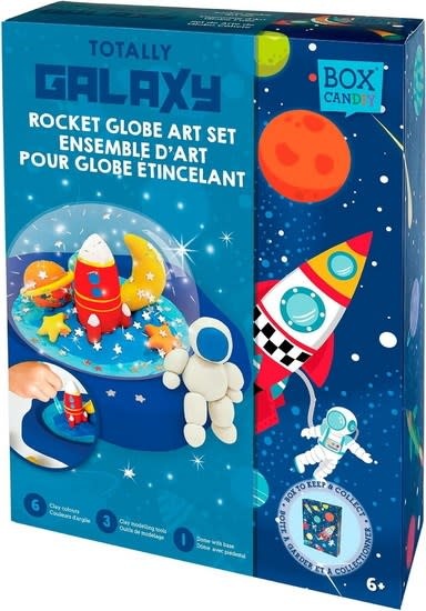 Box Candy Box Candy Ensemble d'art pour Globe étincellant Fusée