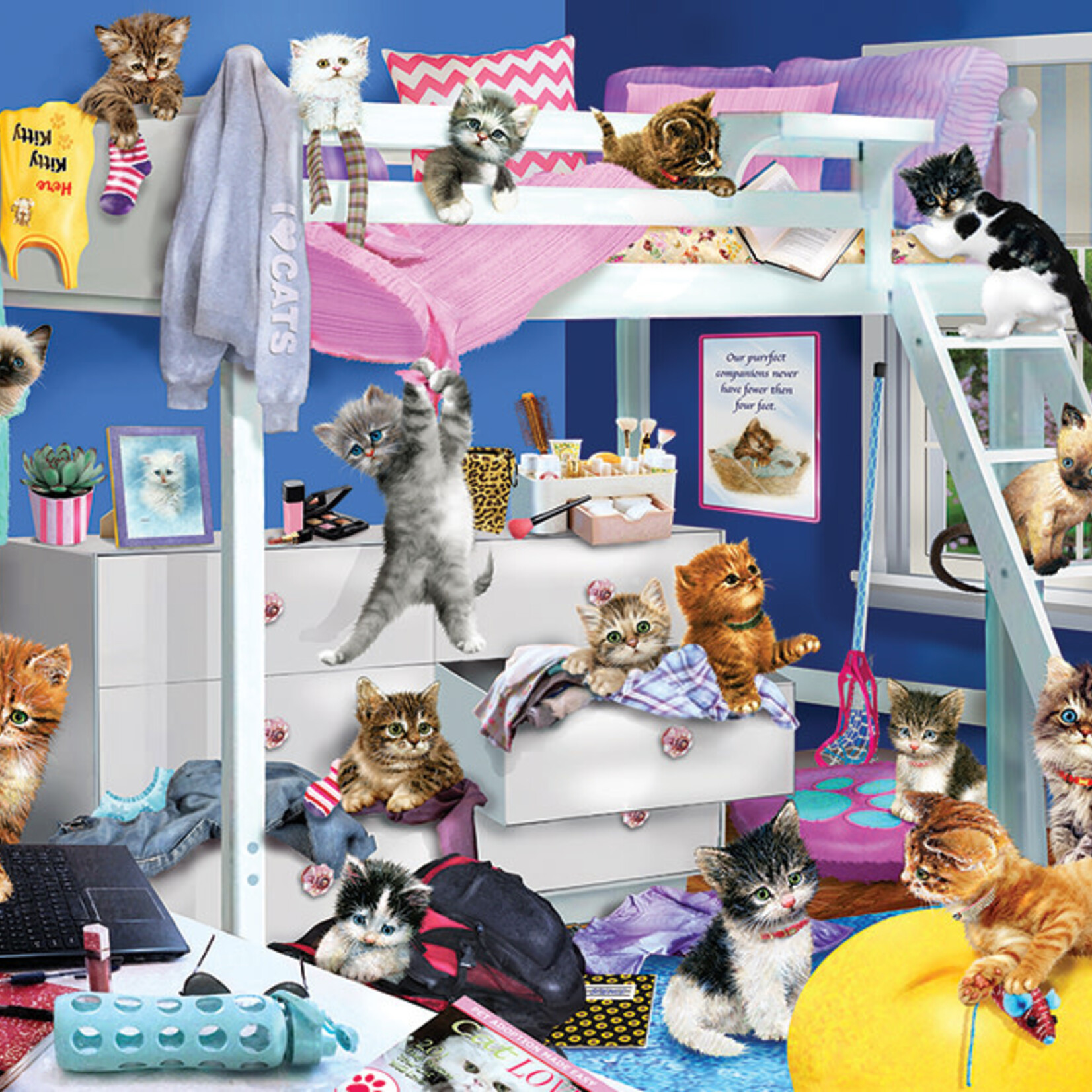 Cobble Hill Cobble Hill 1000 - Kitten Slumber Party