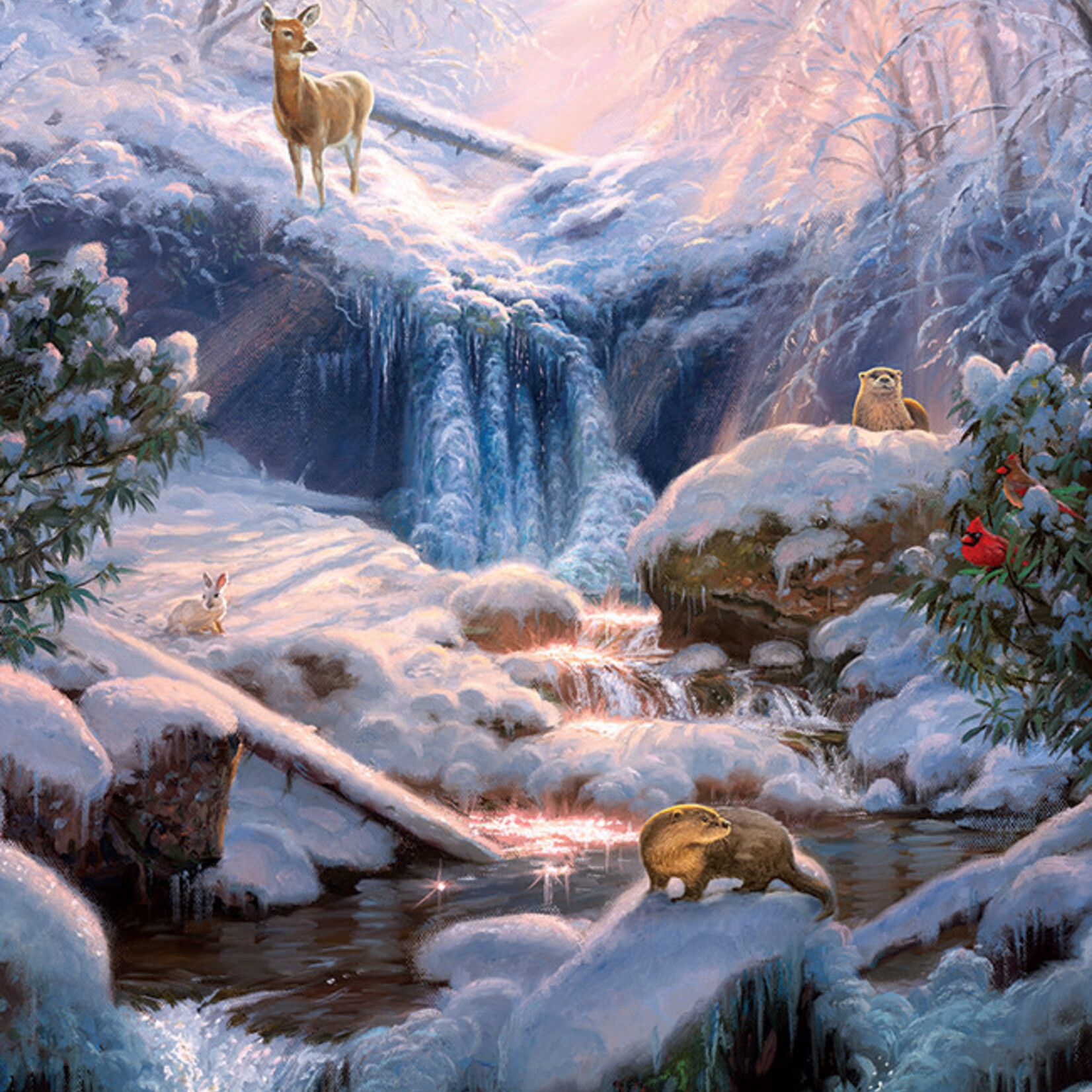 Cobble Hill Cobble Hill 1000 - Mystic Falls in Winter