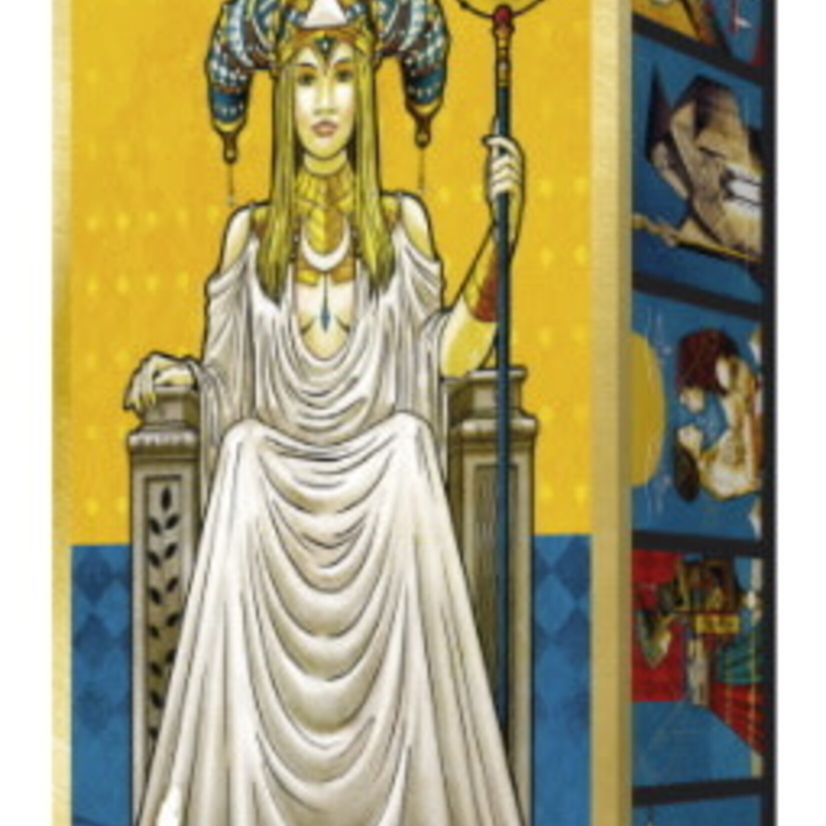 AGM Urania Keymaster Tarot Keymaster 78 cartes avec feuille d'or