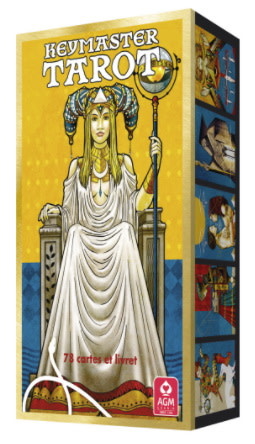 AGM Urania Keymaster Tarot Keymaster 78 cartes avec feuille d'or