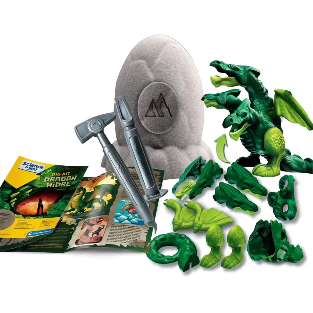 Clementoni Clementoni Oeuf Légendaire Dragon à 3 têtes