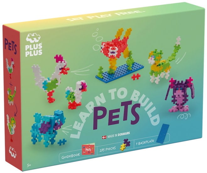 Plus Plus Plus plus - Apprend à construire les animaux de compagnie