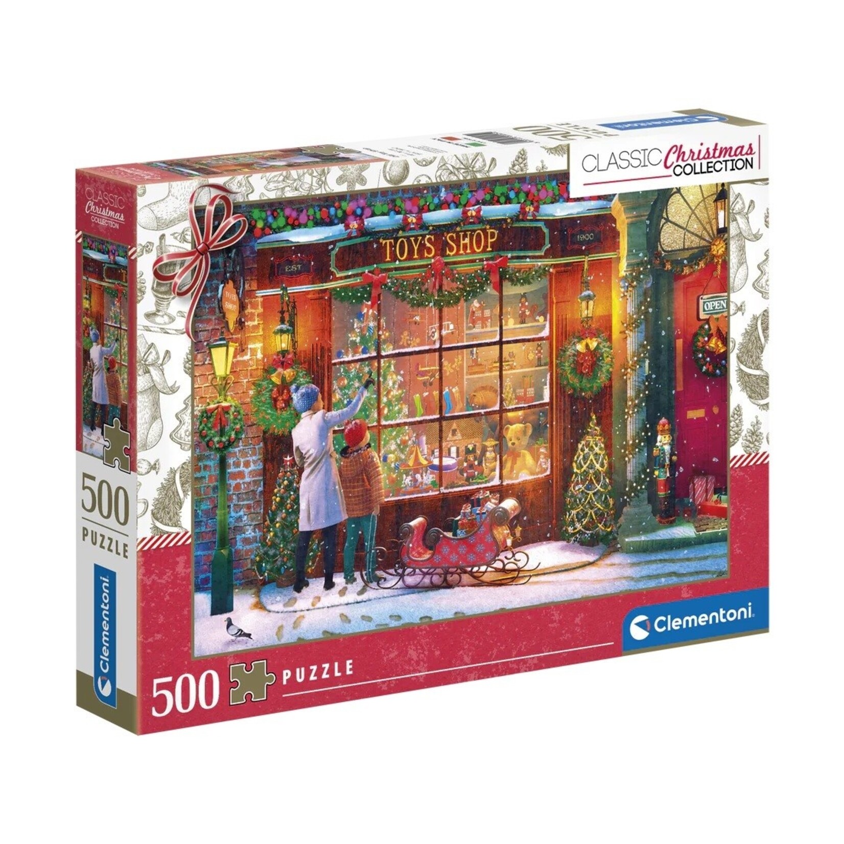 Clementoni Clementoni 500 Old Toy Shop Magasin de jouets antique