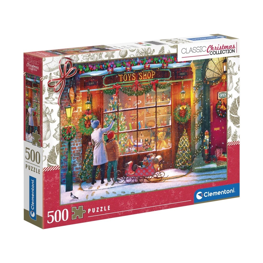 Clementoni Clementoni 500 Old Toy Shop Magasin de jouets antique