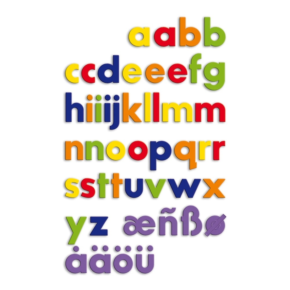 Quercetti Quercetti Lettres minuscule magnétique