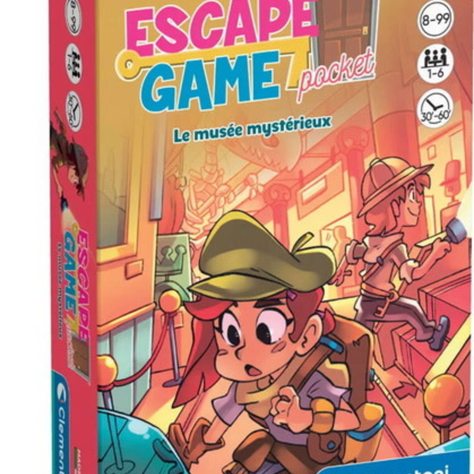 Clementoni Escape Game pocket - Le musée mysterieux