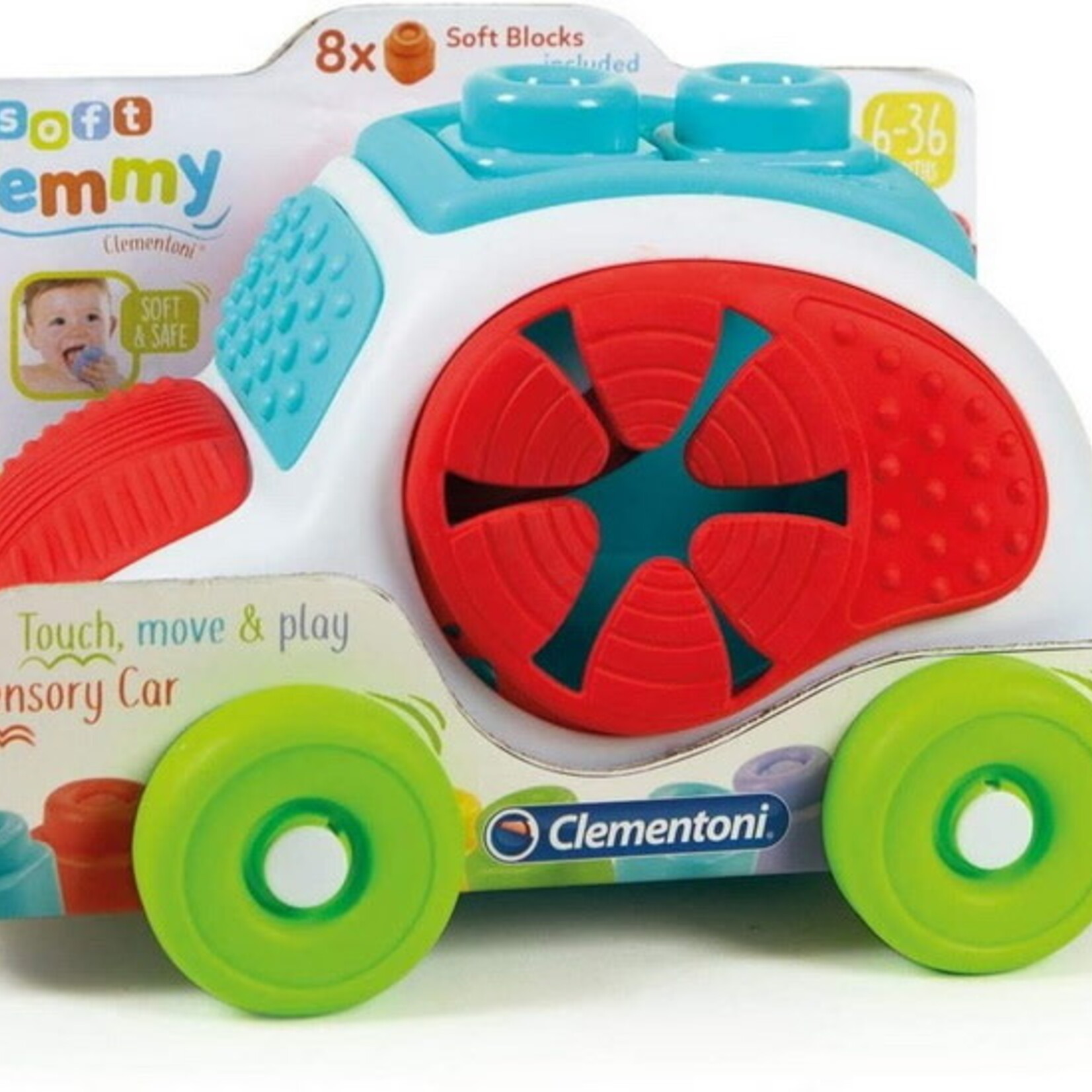 Clementoni Clemmy Soft - voiture sensorielle