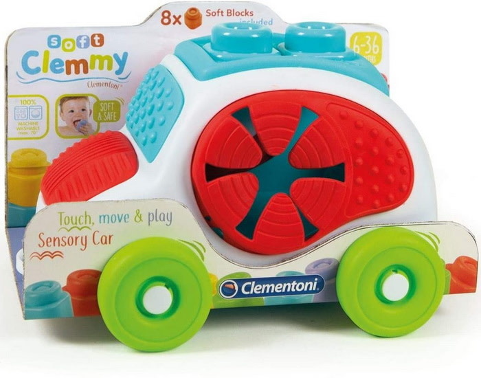 Clementoni Clemmy Soft - voiture sensorielle