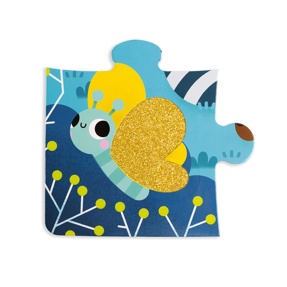 Janod Janod Puzzle Tactile - Animaux de la forêt