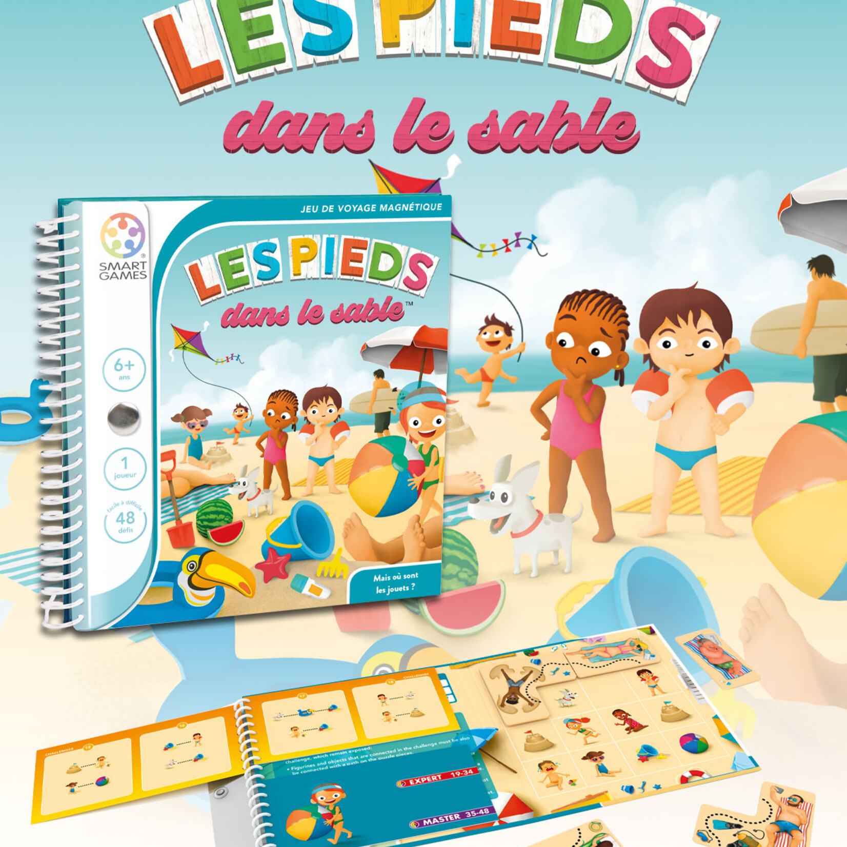 Smart Games Smart Games- les pieds dans le sable