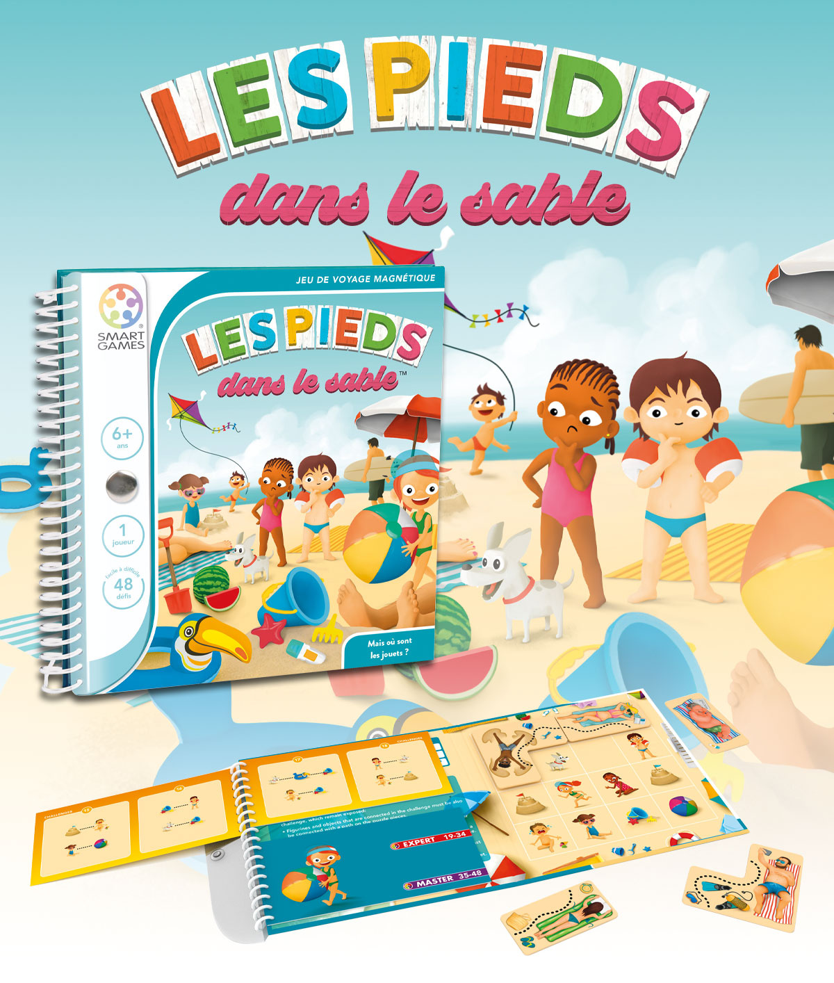 Smart Games Smart Games- les pieds dans le sable