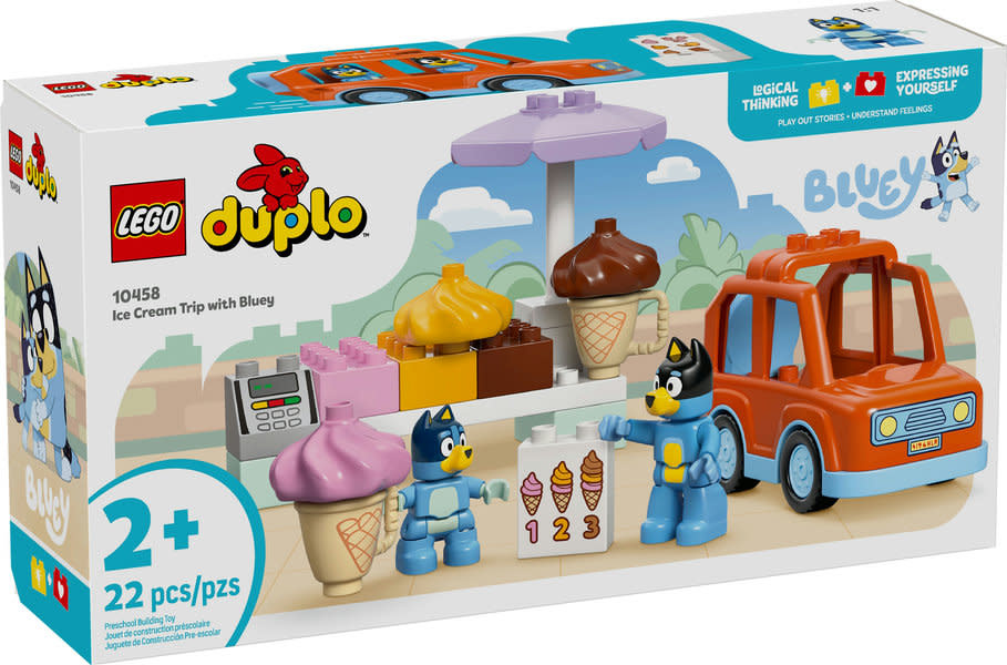 Lego Lego 10458 Duplo - La visite au comptoir de crème glacée avec Bluey