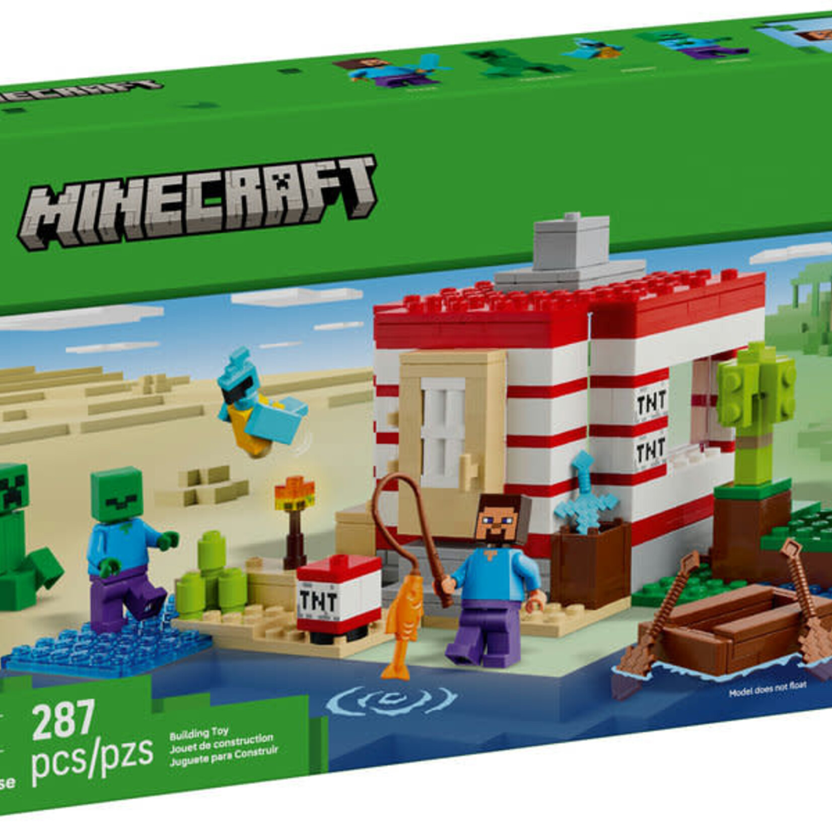 Lego Lego 21275 Minecraft - La maison de la jungle TNT
