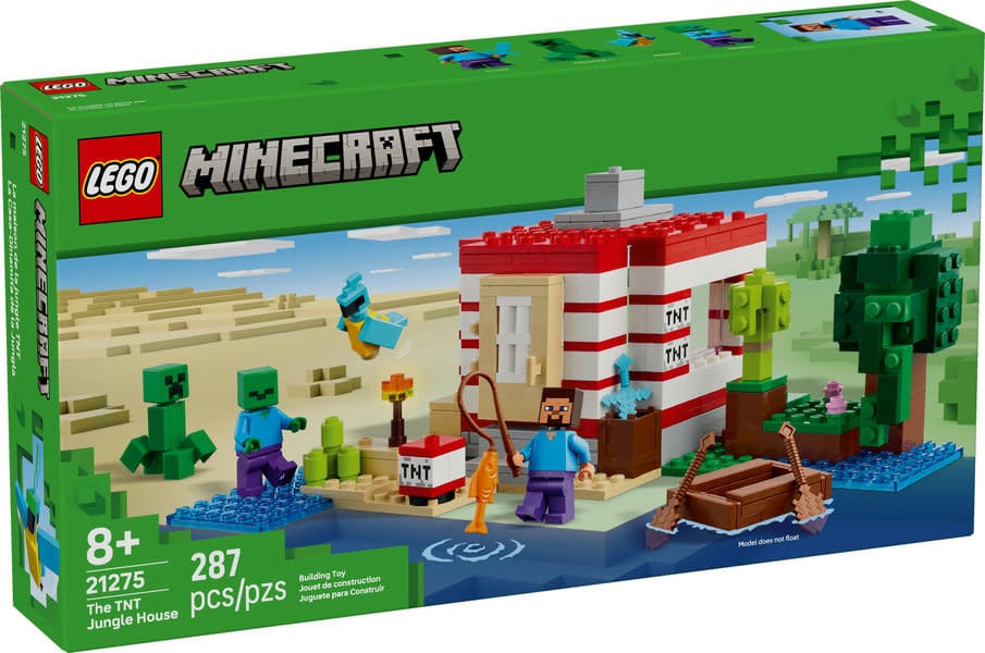 Lego Lego 21275 Minecraft - La maison de la jungle TNT