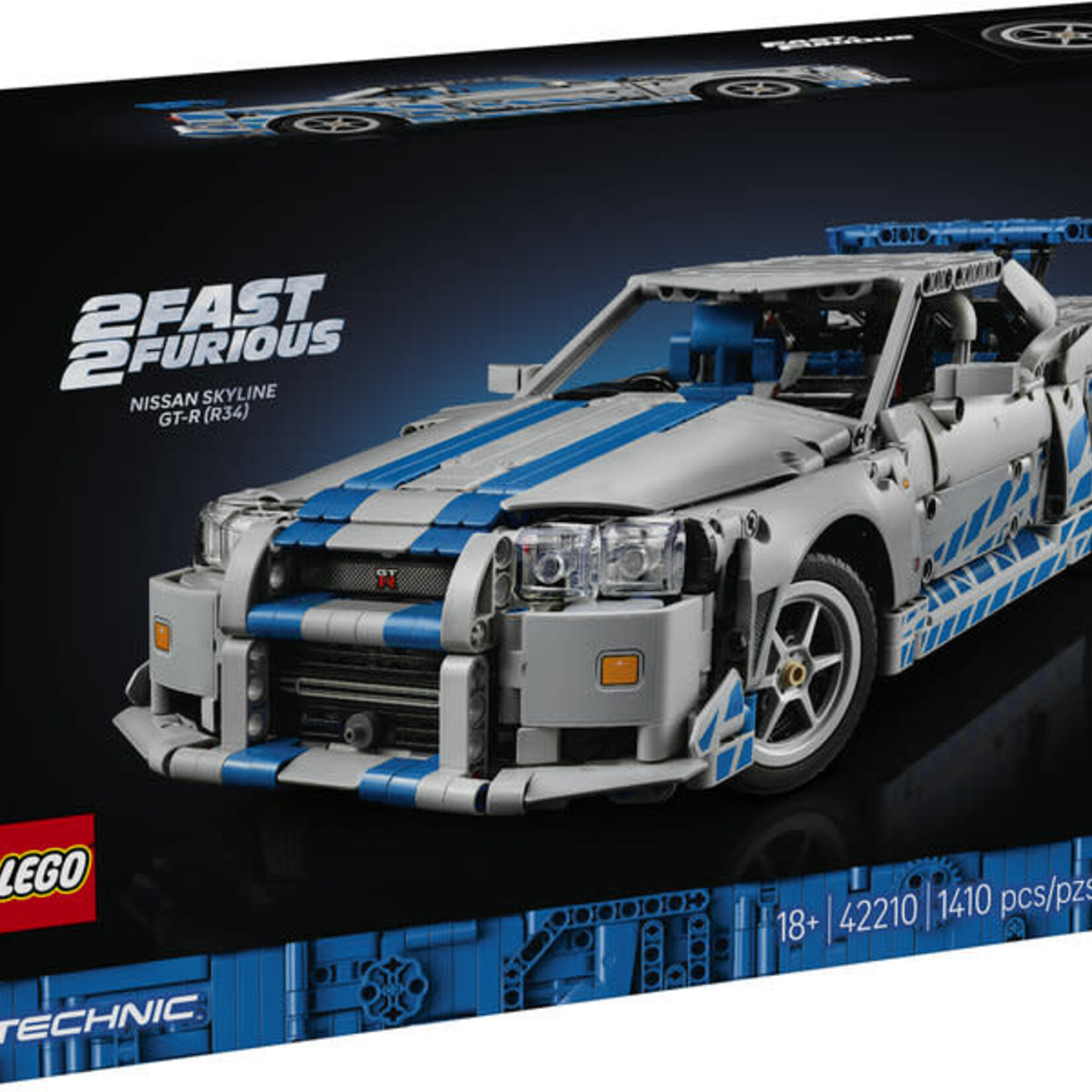 Lego Lego 42210 Technic - Voiture Nissan Skyline GT-R (R34) 2 Fast 2 Furious
