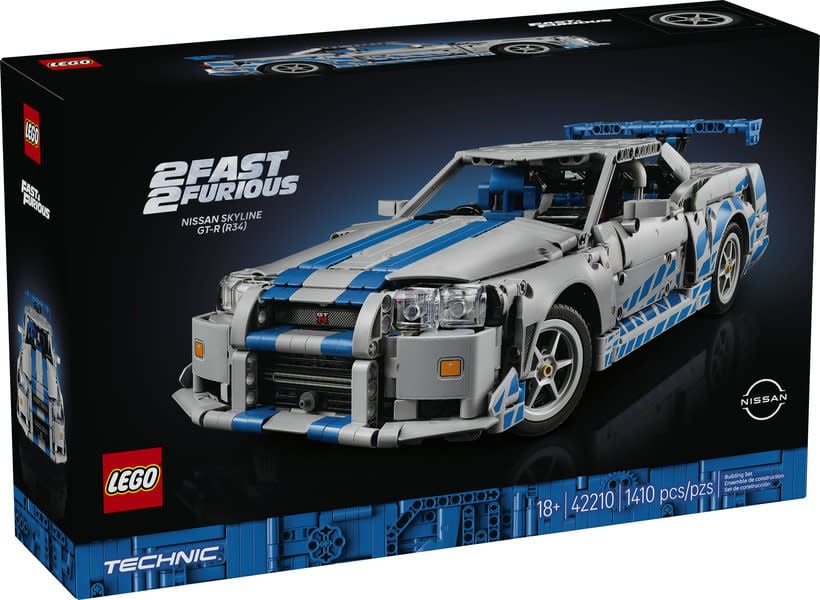 Lego Lego 42210 Technic - Voiture Nissan Skyline GT-R (R34) 2 Fast 2 Furious
