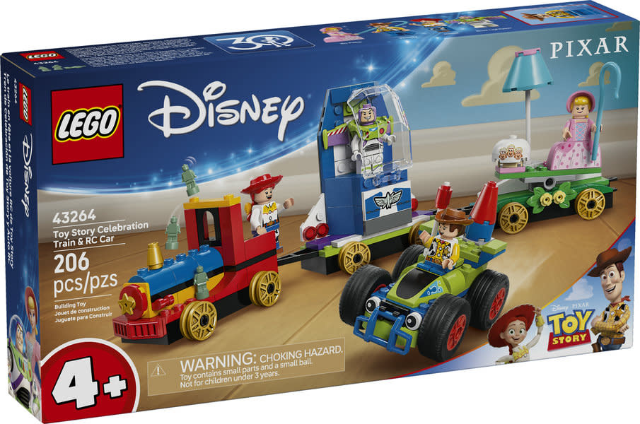 Lego Lego 43264 Disney - Le train en fête et la voiture RC de Toy Story