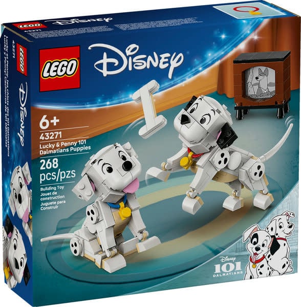 Lego Lego 43271 Disney - Lucky et Penny, les chiots des 101 Dalmatiens