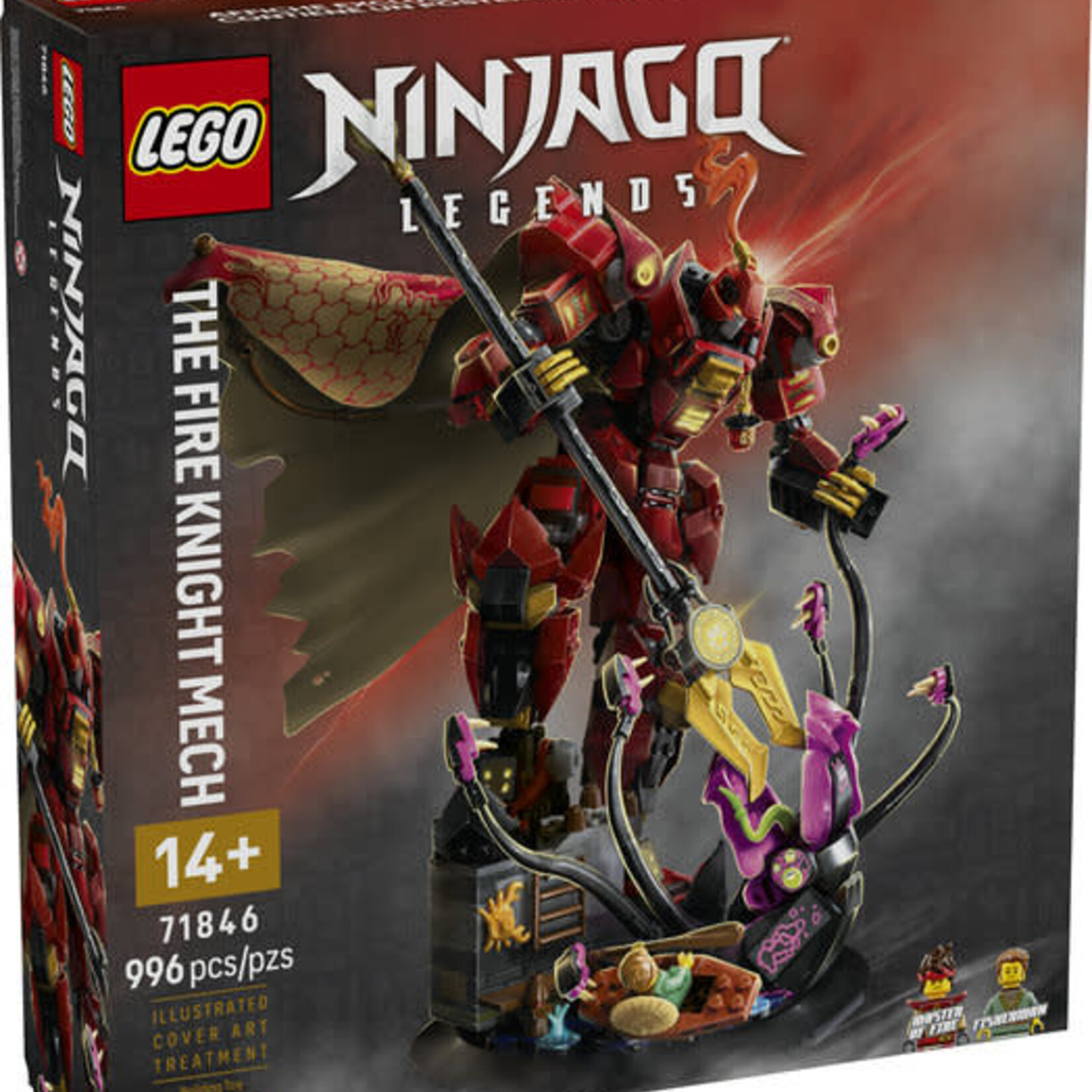 Lego Lego 71846 Ninjago - Le robot chevalier de feu