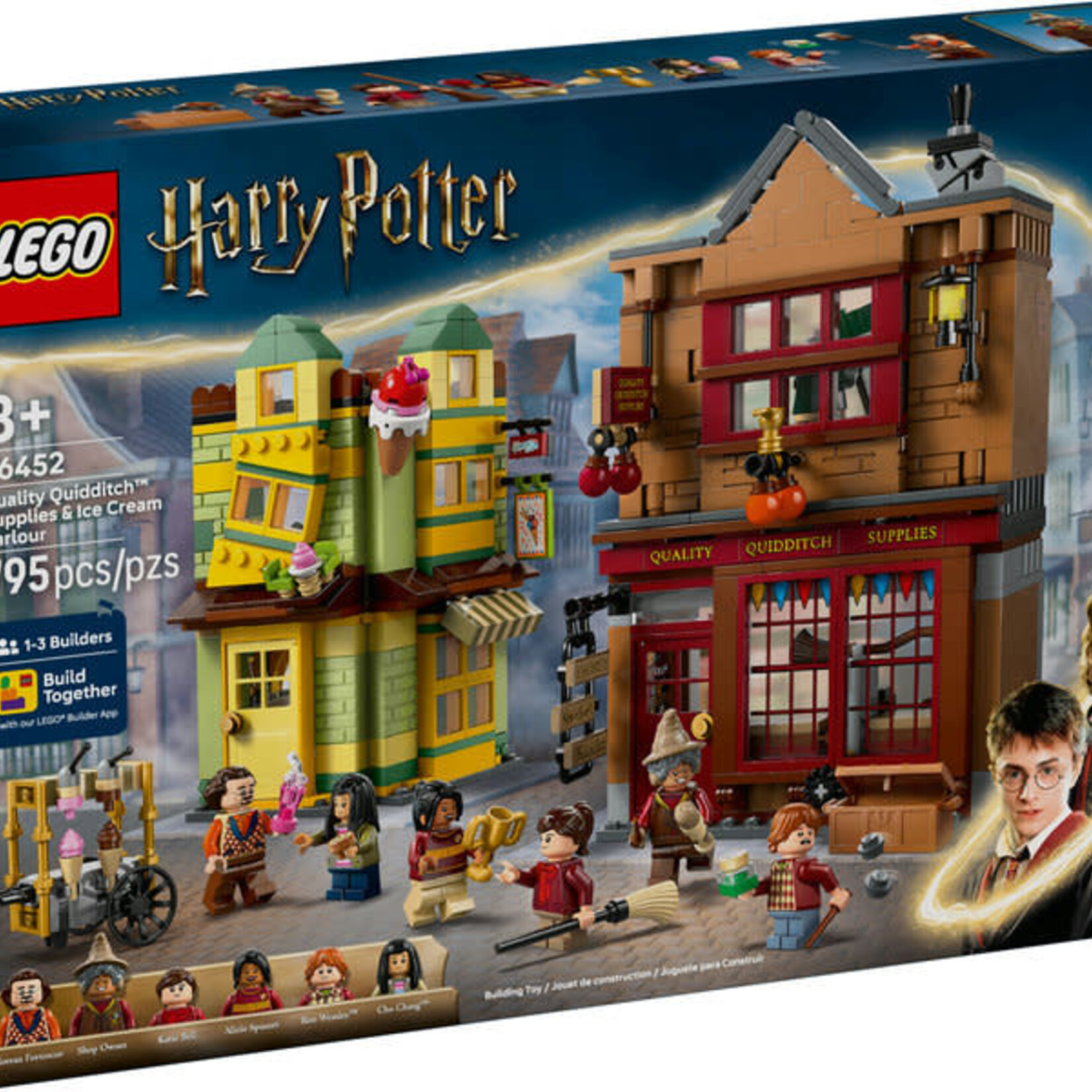 Lego Lego 76452 Harry Potter - Le Magasin d’accessoires de Quidditch™ et Les glaces Florian Fortarôme