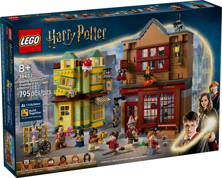 Lego Lego 76452 Harry Potter - Le Magasin d’accessoires de Quidditch™ et Les glaces Florian Fortarôme