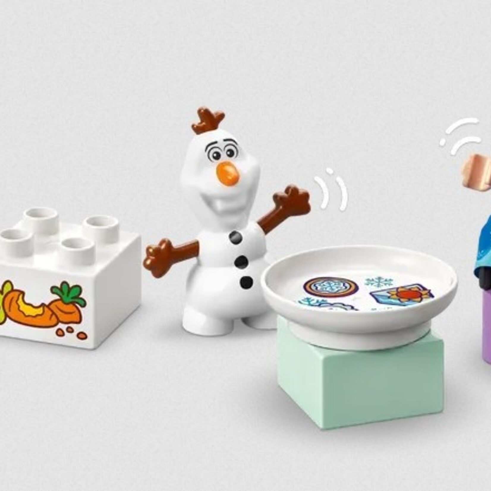 Lego Lego 10455 Duplo - La fête d’Anna et Elsa au château de glace