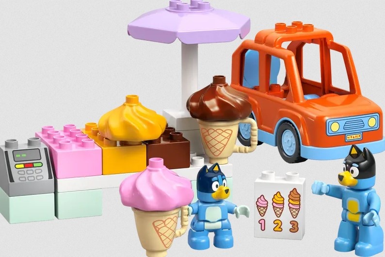 Lego Lego 10458 Duplo - La visite au comptoir de crème glacée avec Bluey