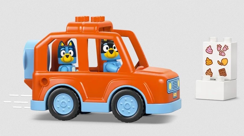 Lego Lego 10458 Duplo - La visite au comptoir de crème glacée avec Bluey