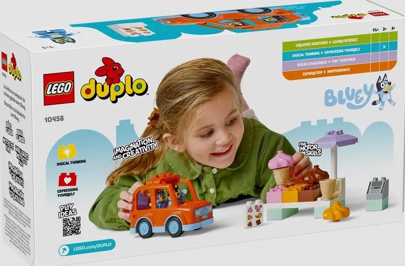 Lego Lego 10458 Duplo - La visite au comptoir de crème glacée avec Bluey