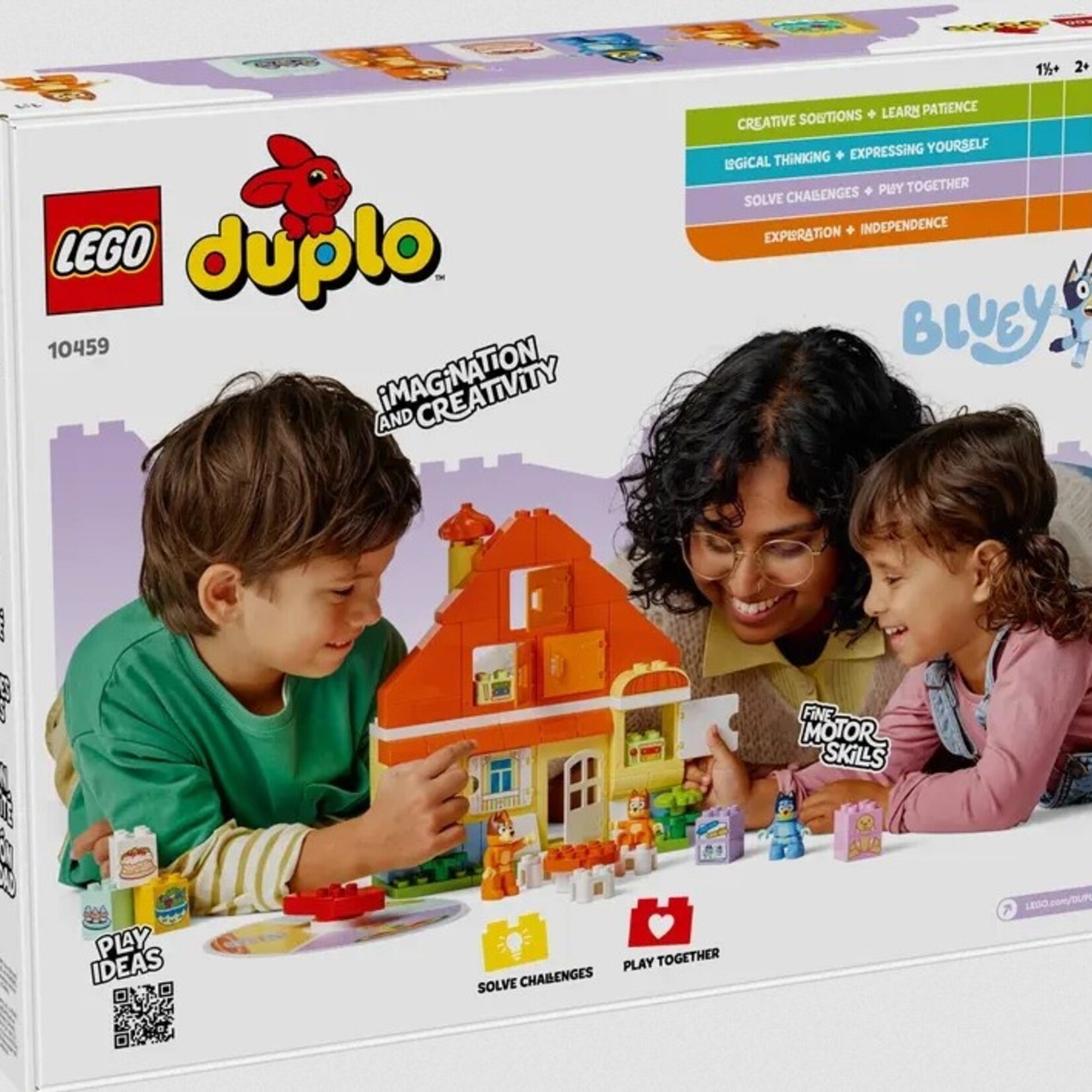 Lego Lego 10459 Duplo - La maison de la famille de Bluey avec jeu de mémoire